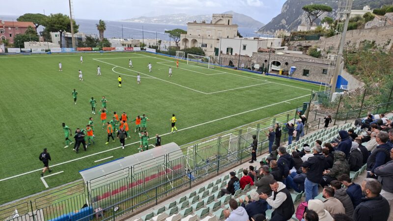 Calcio (Promozione): una grande Caprese manda al tappeto il Gragnano