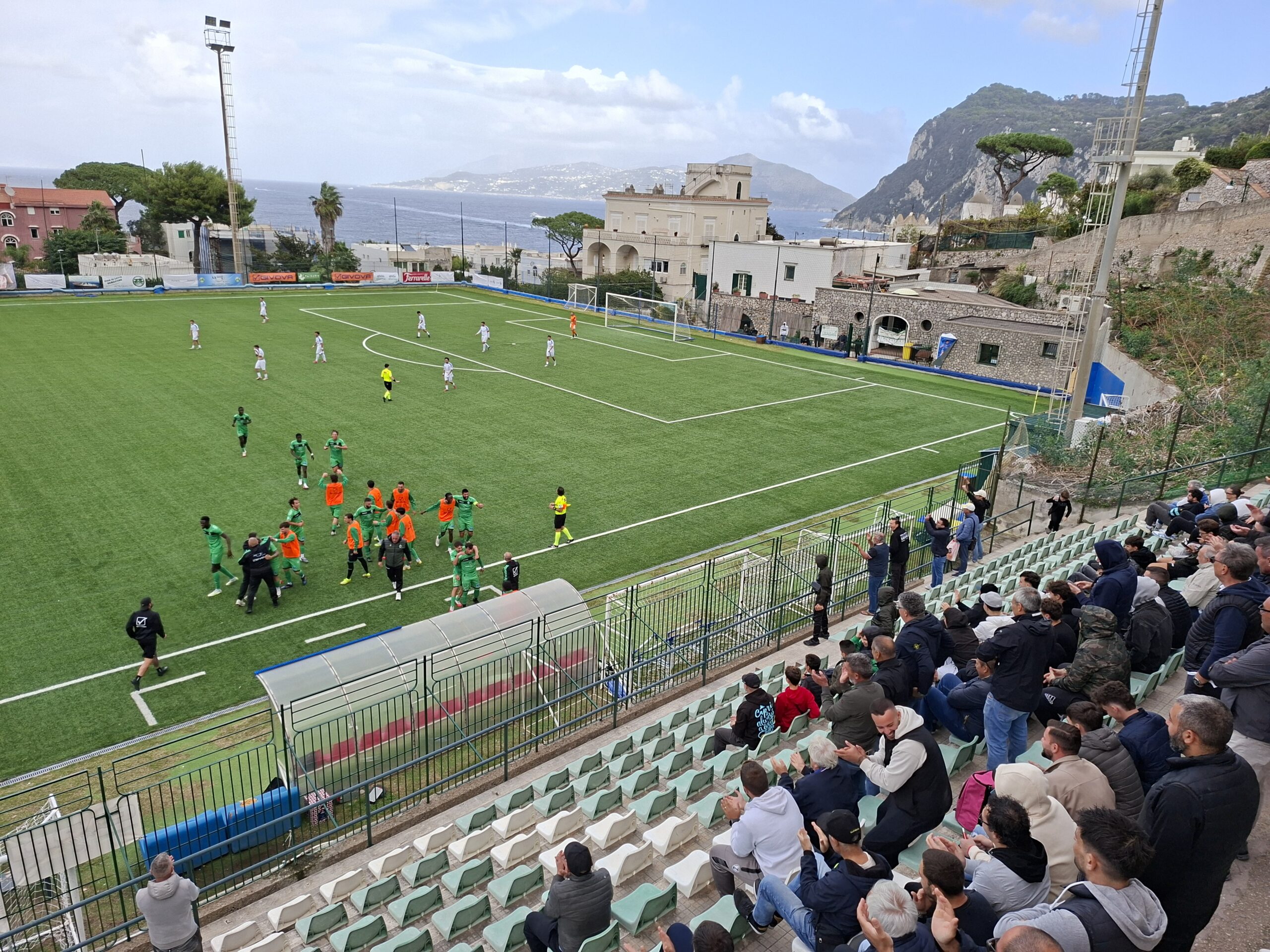 Calcio (Promozione): una grande Caprese manda al tappeto il Gragnano