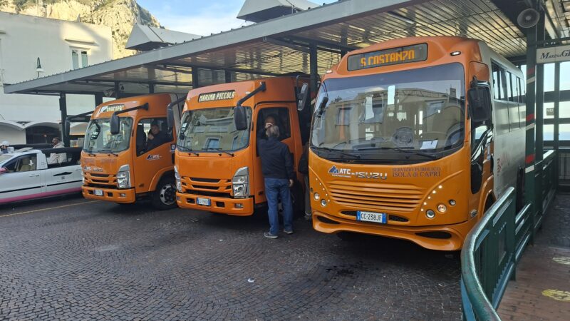Sciopero Usb, nessun disagio a Capri: corse di autobus regolari