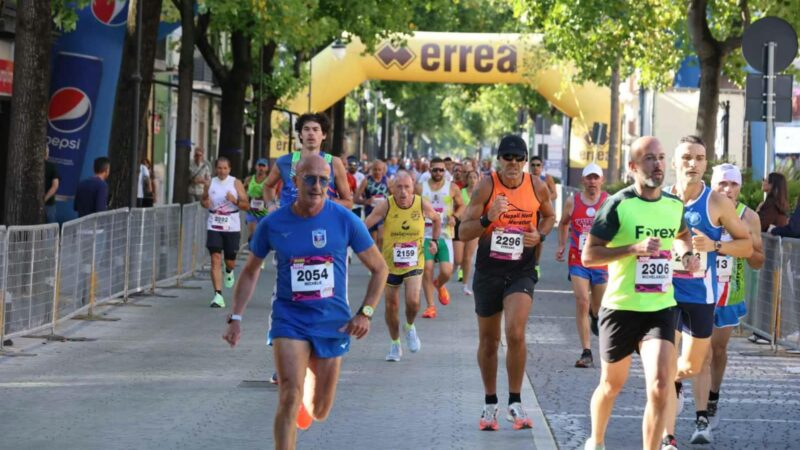 Atleti della Poly Running Capri al Trail delle Chiancolelle e alla Telesia 10k