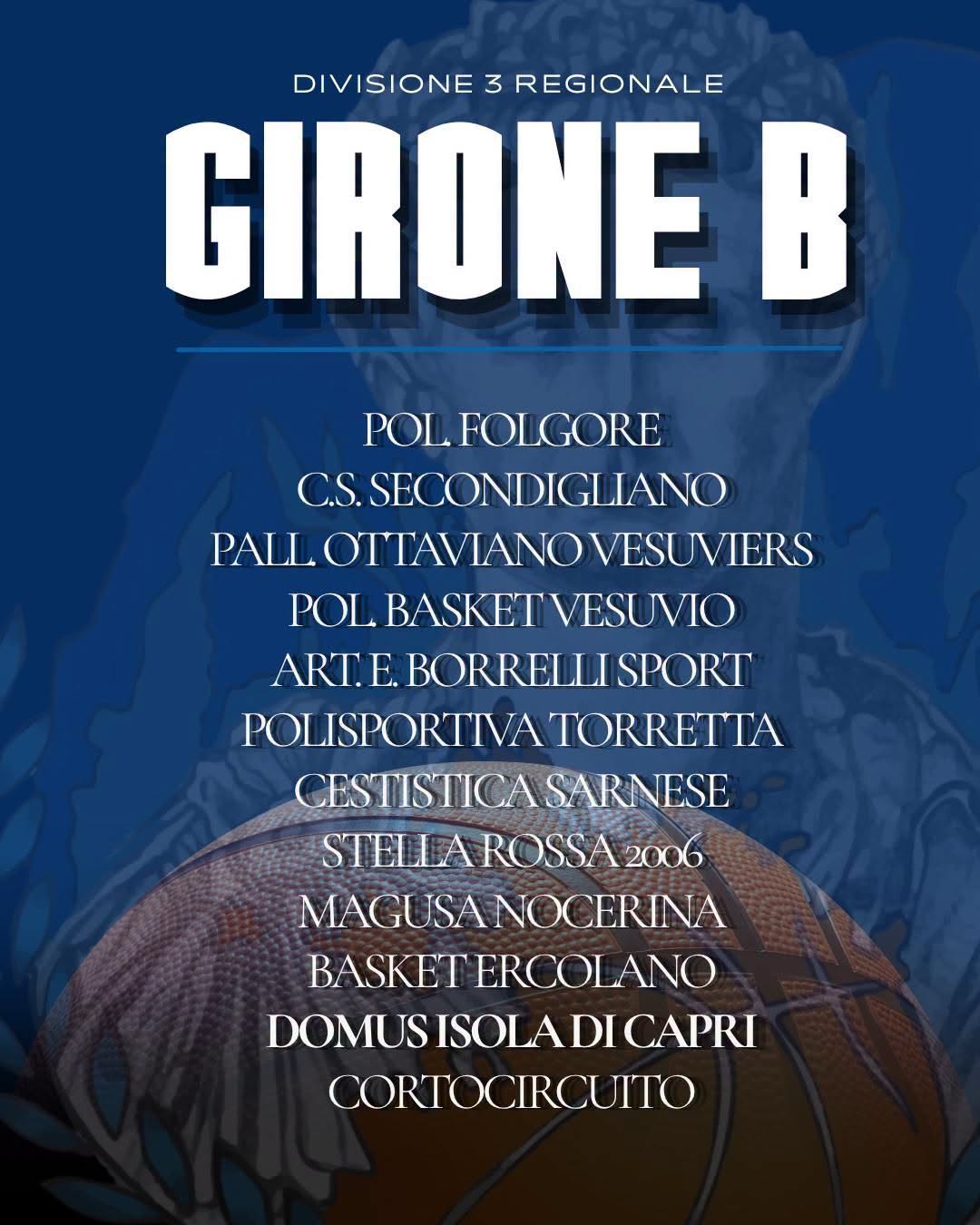 Basket: al via il campionato di Divisione Regionale 3, esordio per Domus Capri a Scafati