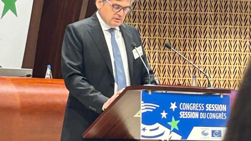 Turismo e poteri locali, intervento del Sindaco di Capri a Strasburgo al Congresso Europeo delle Autorità Locali e Regionali