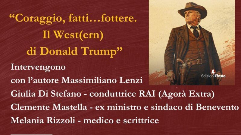 Massimiliano Lenzi presenta a Capri il suo libro su Donald Trump