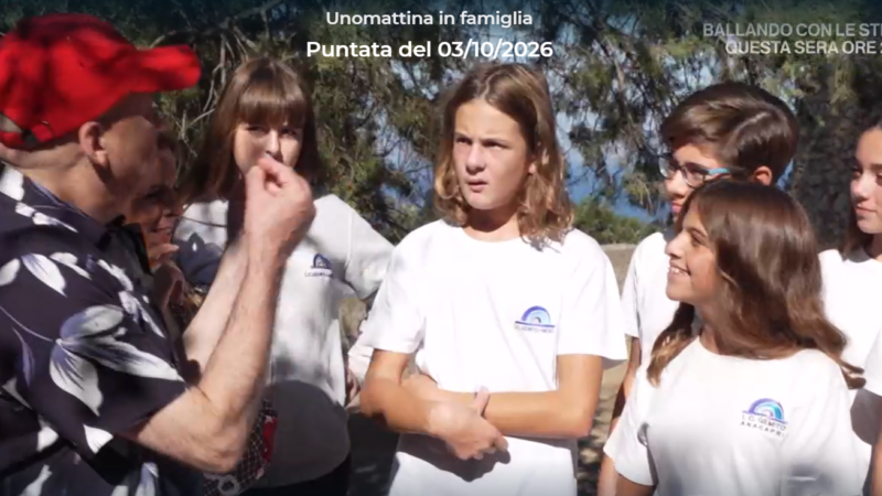 “Unomattina in famiglia” a scuola, in onda la puntata girata ad Anacapri. Qui è possibile rivedere l’intero filmato