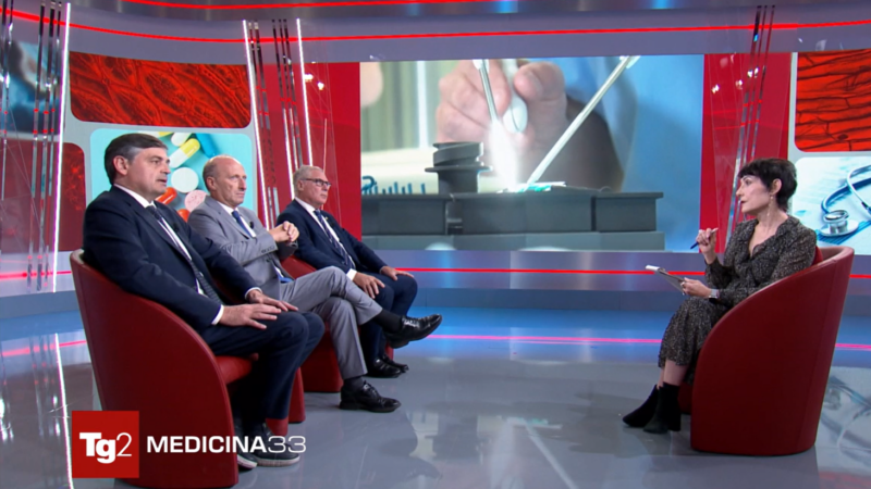 La chirurgia nei piccoli ospedali, il dr Paolo Falco ospite a Tg2 Medicina 33