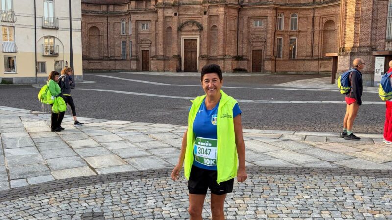 “Una corsa da Re” a Venaria Reale (Torino): in gara la veterana della Poly Running Capri